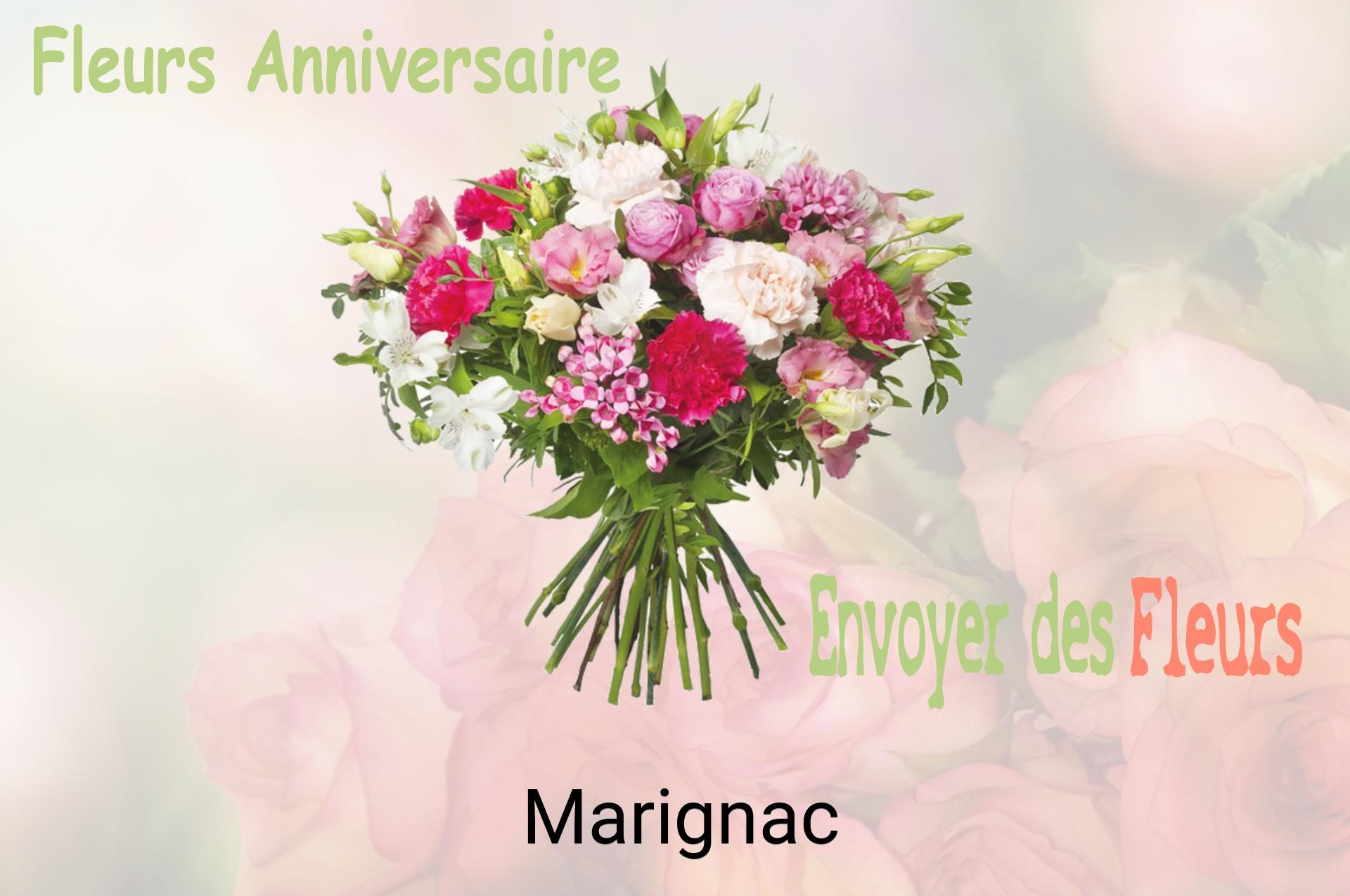 Bouquet de fleurs d’anniversaire livré à Marignac